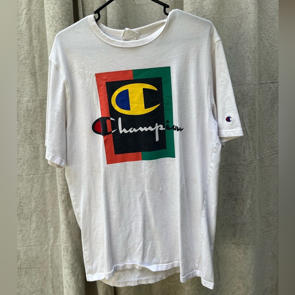 Champion T Shirt Size: L White